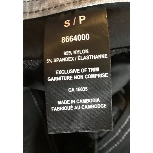 Sierra Designs Tech Pants Active Wear Hiking Pants Womens Sm Black Nylon Spandex - Picture 8 of 11